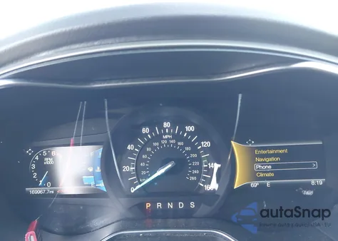 2016 Ford Fusion Se из США, поврежденный, VIN 3FA6P0HD9GR233047